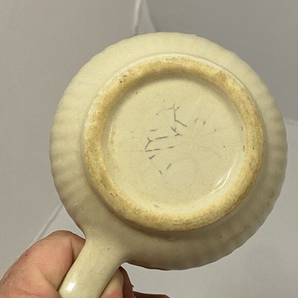 lot of 4 vintage pottery mugs a Hall 1789 made is USA unmarked Japan retro kitch - Picture 11 of 15